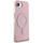 Футрола Guess MagSafe за iPhone 16e, TPU поликарбонат, со прстен MagSafe, розова