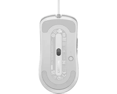Mouse gaming Lenovo Legion M300s GY51H47351, 8000 DPI, me kabllo USB, i bardhë