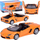 Makinë lodër diecast roadster, shkalla 1:32, drita dhe tinguj interaktivë, portokalli