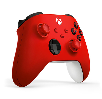 Joystick lojërash Microsoft Xbox Wireless Controller Pulse Red, me valë, i kuq