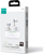 Kufje wireless in ear Joyroom Jbuds JR-BC1, Bluetooth, me kuti karikimi, të bardha