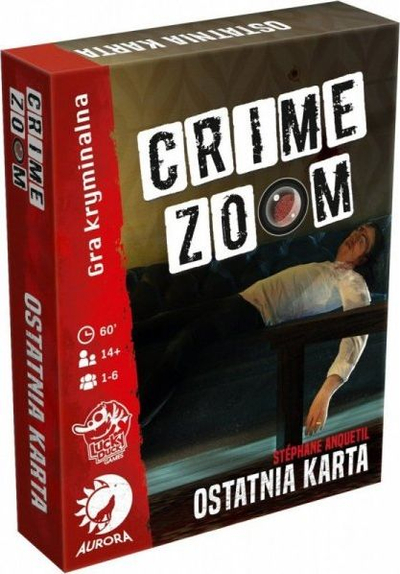 Lojë me letra Lucky Duck Games Crime Zoom The Last Card, 1 deri në 6 lojtarë, 14+