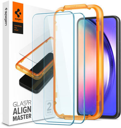 Xham mbrojtës Spigen Align Master për Samsung Galaxy A54 5G, 2 copë