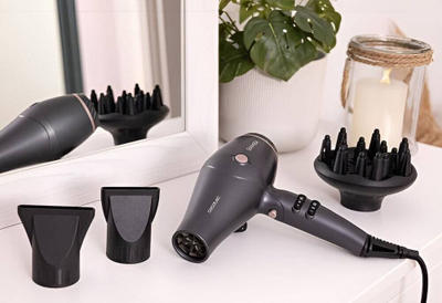 Tharëse flokësh Cecotec Bamba Ionicare Harmony, 2600W, me Real Ion, gri