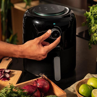 Fritezë ajri Cecotec Cecofry Pixel 2500, 1200W, 2.5L, e zezë