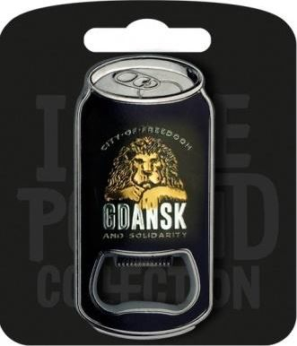 Magnet për frigorifer ILovePoland Gdańsk ILP MAG C GD 28, suvenir dekorativ, shumëngjyrësh