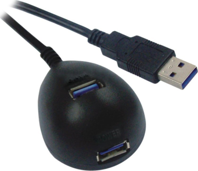 Adaptor USB EFB Elektronik EB458V2, USB 3.0, 2x USB Type A, i zi
