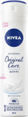 Deodorant spray Nivea Original Care, antiperspirant, 150 ml, i bardhë