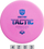 Disk golfi Discmania SOFT EXO TACTIC Evolution, stabilitet 4/2/0/3, plastika Soft Exo, rozë