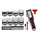 Makineri qethëse Wahl Magic Clip 5 Star Cordless, pa kabllo, profesionale, e kuqe
