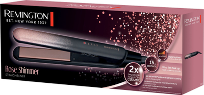 Set për flokë Remington D5219 dhe S5305, tharëse me jonizim, drejtues flokësh, e zezë