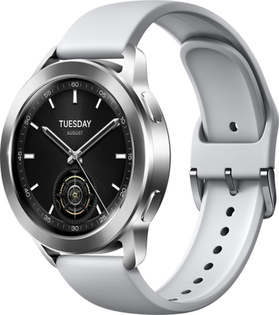 Ora inteligjente Xiaomi Watch S3, 1.43" AMOLED, GPS, argjendtë