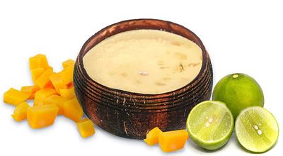 Ароматизирана свеќа Tropikalia, Thai Lime & Mango, 100 г