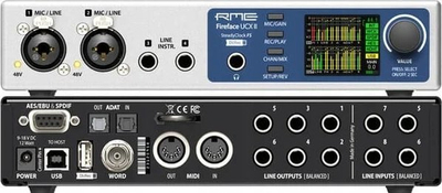 Interface audio USB RME Fireface UCX II, 40 kanale, argjendtë