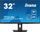 Монитор ијама ПроЛајт XUB3293UHSN-B5, 32\", 4K УХД, ИПС, црн