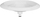 Enë banjo për zogj Gardena ClickUp Bird Bath, për dorezë ClickUp, e bardhë