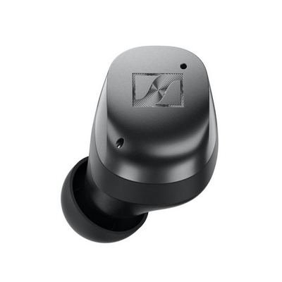 Kufje sportive wireless Sennheiser Momentum MTW4, Bluetooth, me heqje aktive t’zhurmës, ngjyrë e zezë grafit