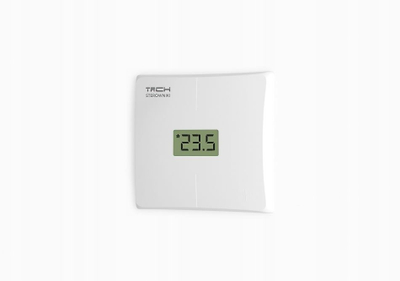Termostat dhome Engo, me kabllo, 230V, ekran LCD, i bardhë