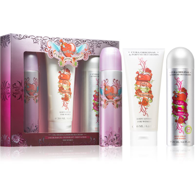 Set parfum Cuba Heartbreaker, EDP 100ml, locion trupi 200ml, body spray 200ml