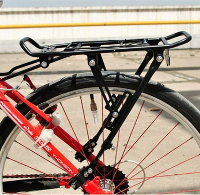 Bagazhieri i biçikletës Azimut Foldable Alu, 24–29", i rregullueshëm, alumini, i zi