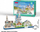 Puzzle 3D City Line Bawaria CubicFun, shumëngjyrësh