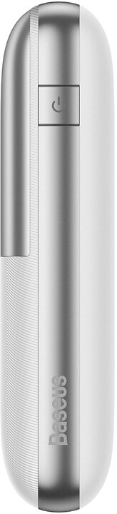 Powerbank me ekran dixhital Baseus Bipow Pro, 20000mAh, 22.5W, i bardhë + kabllo USB-A/USB-C, 30cm, e bardhë