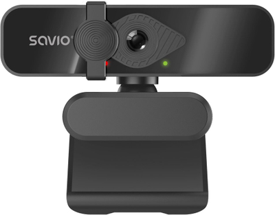 Webkamera Savio CAK-06, 3840 x 2160, USB, e zezë