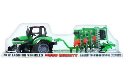 Traktor Mega Creative, i gjelbër / zi
