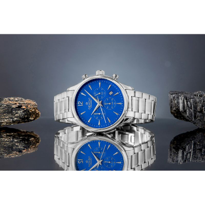 Ora dore Giewont Watch, dizajn elegant, shumëngjyrëshe