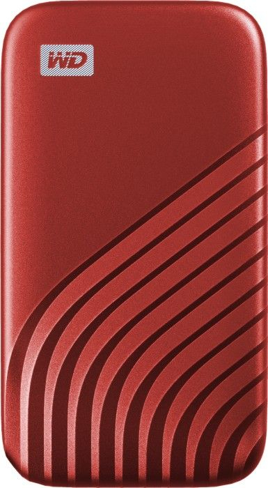 Disk i jashtëm WD My Passport 1TB, SSD, i kuq