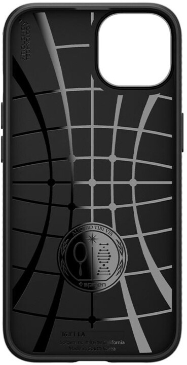 Mbrojtëse Spigen Liquid Air për Apple iPhone 13 – e zezë