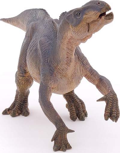 Figurë dinosauri Papo Iguanodon, lodër për koleksion, shumëngjyrëshe