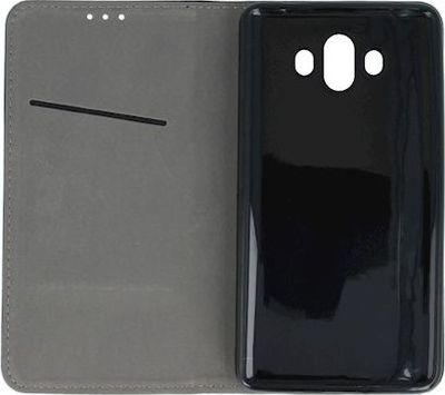 Футрола за телефон Smart Magnet, еколошка кожа, за Motorola One Action P40 Power, црна