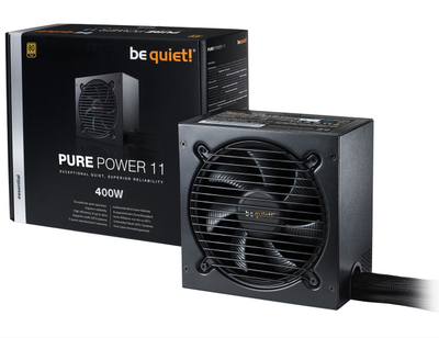 Furnizues energjie be quiet Pure Power 11 400W BN292, 80 Plus Gold, me ventilator 120mm, ngjyrë e zezë