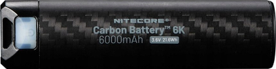 Надворешна батерија Nitecore CARBON6K, 6000mAh, USB C, црна