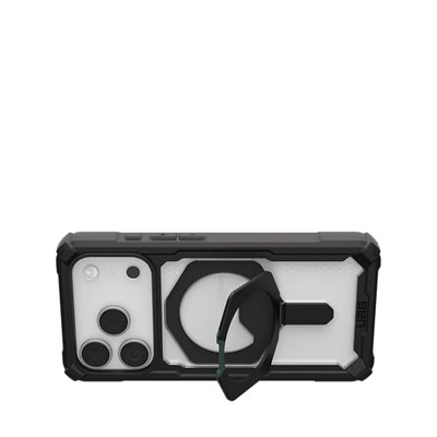 Maskë URBAN ARMOR GEAR Plasma XTE për iPhone 17 Pro, me kickstand, MagSafe, transparente