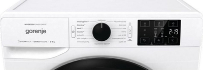 Rrobalarëse Gorenje WNEI82SDS / PL, 8 kg, e bardhë