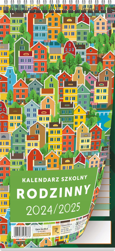 Ѕиден календар Kalpol Rodzinny 2024/2025, семеен, многуобоен