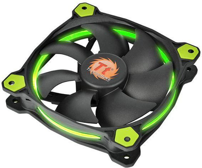 Ftohës Thermaltake Riing LED, 120 mm, i gjelbër