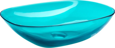 Lavaman mbi banak MOENGO Countertop Basin, 54 x 36 cm, ovale, ngjyrë turkeze