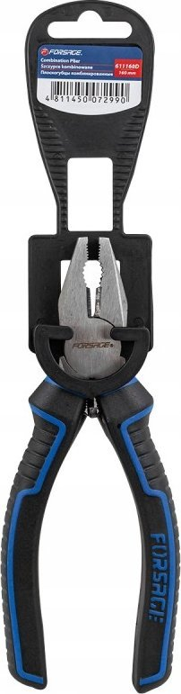 Pinca kombinuse Forsage F-611160D, 160mm, metal, shumëngjyrëshe