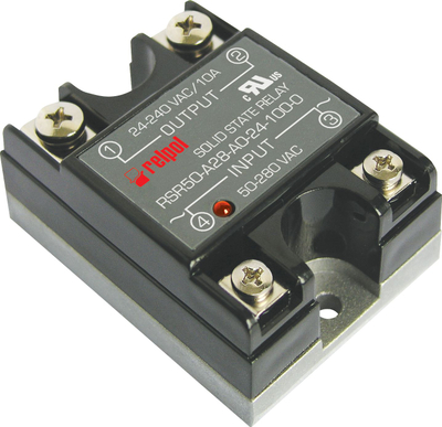 Rele gjysmëpërçuese Relpol RSR50-D32-A0-24-100-0, 1 fazë, 24-280VAC 10A, gri