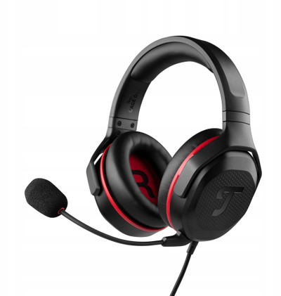 Kufje gaming Teufel Cage One, over ear, me mikrofon, të zeza