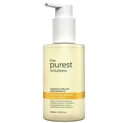 Larës për fytyrë The Purest Solutions Salicylic Acid 0,5% + Niacinamide 1%, 200 ml