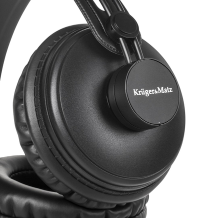 Слушалки Kruger&amp;Matz Studio KM0885, 50mm, 15-25000 Hz, црни