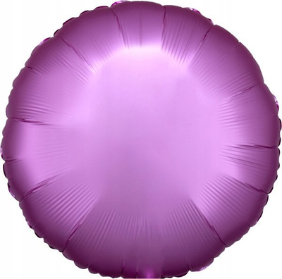 Balon folje Flamingo Lustre, rrumbullakët, 43cm, rozë