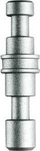 Adapter Manfrotto Stud 5/8", 17mm, alumin, ngjyrë e artë