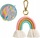 Set aksesorësh për çantë Coocazoo Colour Up Unicorn, me patch me ngjitje me fërkim, me varëse çelësash, shumëngjyrësh