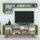 Set mobilie për TV 160x35x56.2cm (HM9516.04), verdhë