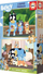Puzzle druri Educa Bluey 19406, set 2x16 copa, 26x18 cm, shumëngjyrësh